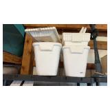 (3) Styrofoam Coolers