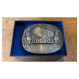 Honda Goldwing Solid Brass Belt Buckle