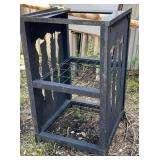 Monster Energy Metal Rack, 20.5" x 22" x 34"