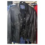 Skalar Leather Jacket, Size 46