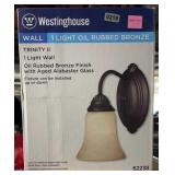Westinghouse Trinity II Wall Light, New in Box