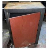 Metal TestRite Rolling Shop Cabinet