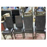 (6) Highback Padded Chairs