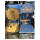 (4) Vintage Wood Chairs