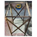 Metal Stand, 21" x 17" x 35" Tall