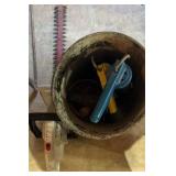 Caulking Guns, Bow Saw, Nails & Ryobi Trimmer