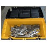 19" Toolbox w/Open End Wrenches