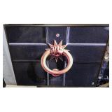 (21) Door Knocker Framed Hotel Art