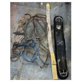 Leather Bridle, Bit, Cinch, Harness & More