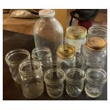 Canning Jars & Glass Juice Jar
