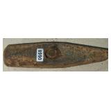 Antique Warwood Splitting Maul Hammer Head