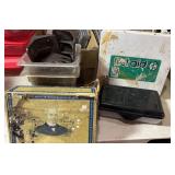 Cigar Box, Metal Box, (6) Polar Blox, Empty First