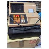 Unisonic Cash Register w/Keys, Receipt Tape &