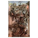 Antique & Vintage Keys Assortment in Tray