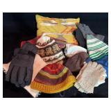 Ski Goggles, Gloves, Hand Woven Scarves & Hats
