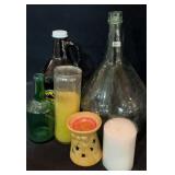 Large Wine Bottle, Growler, Candleware & More
