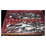 Flatware Assortment in Wood Case