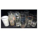 (11) Assorted Glasses