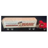 Ertl Hardware Hank Cab & Trailer, 20"