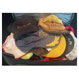 Carry On Suitcase Full of Caps & Hats