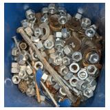 Bucket of Large Nuts & Washers