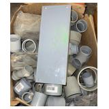 Box of Electrical Conduit Fittings, Most are New