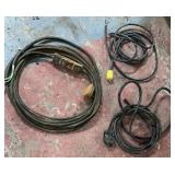 (3) Heavy Duty Electrical Cords