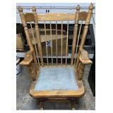 Wood Vintage Glider Rocker