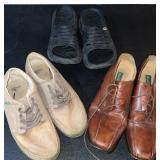 Deck Shoes Sz 12, Leather Shoes Sz 13 & Slides