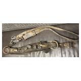 Antique Leather Climbing Belt & Safety Strap