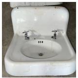 Cast Iron Sink, 24" x 20"