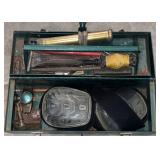Metal 20" Toolbox w/Kneepads & More