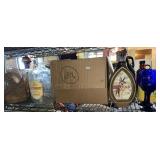 Plates, Bowls, Bottles, China, Boots, Shelf ATG