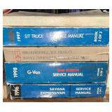 (5) GM Shop Manuals