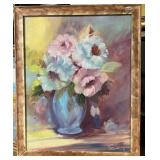 Flower Vase Original Painting by Don Carlson 