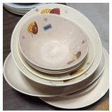 Vintage Vernon Ware Dish Set