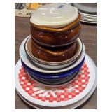 Assorted Plates & Bowls