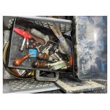 Crate w/Tools, Leather Working Tools, Extension