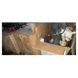 Kitchen Items, Lamps, Bottles, Shelf ATG