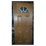 36" Wood Entry Door, Like New