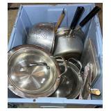 Pans, Lids, Colander, Cookie Sheet & More
