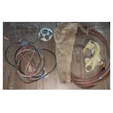 Leather Welding Sleeve, Air Hose, Battery Cables