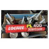 (10) Large Tubes Loctite PL400 Sub Floor Adhesive