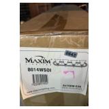 Maxim Bathroom Light Fixture, New in Box