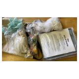 Bead Tray, Floss & Other Sewing/Craft Items
