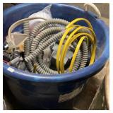 Large Tub of Electrical Supplies