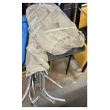 Canvas Camping Tent w/Poles