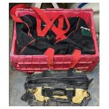 Tote w/Assorted Tool Bags & Straps