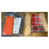 (2) Door Hanging Shims, Wood Shims & Hose