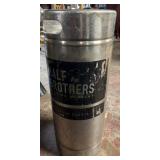 Half Brothers Brewing Co. Metal Keg